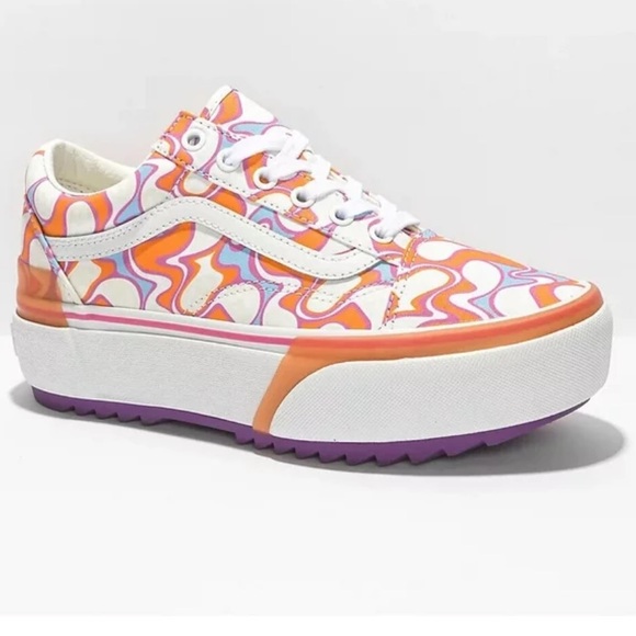 vans old skool stacked uv ink sneaker - Picture 2 of 2